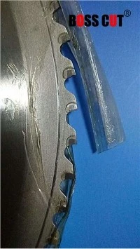 Cermet Cold Saw Blade 285Ukuran Untuk Memotong Batang Baja